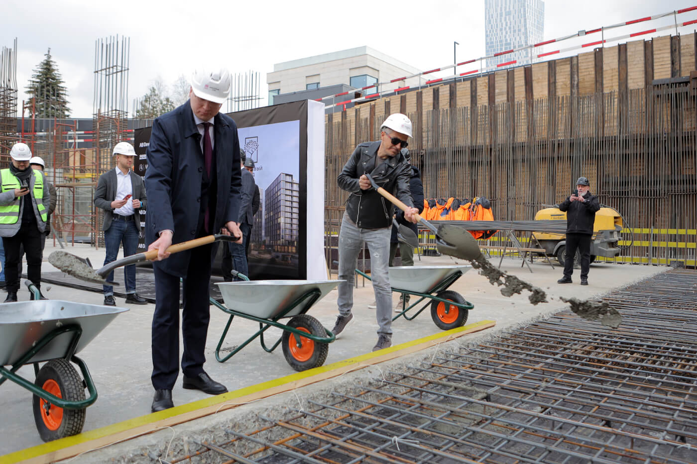 18 апреля 2023 года состоялась торжественная церемония заливки первого бетона заключительной очереди проекта «Вишневый сад»